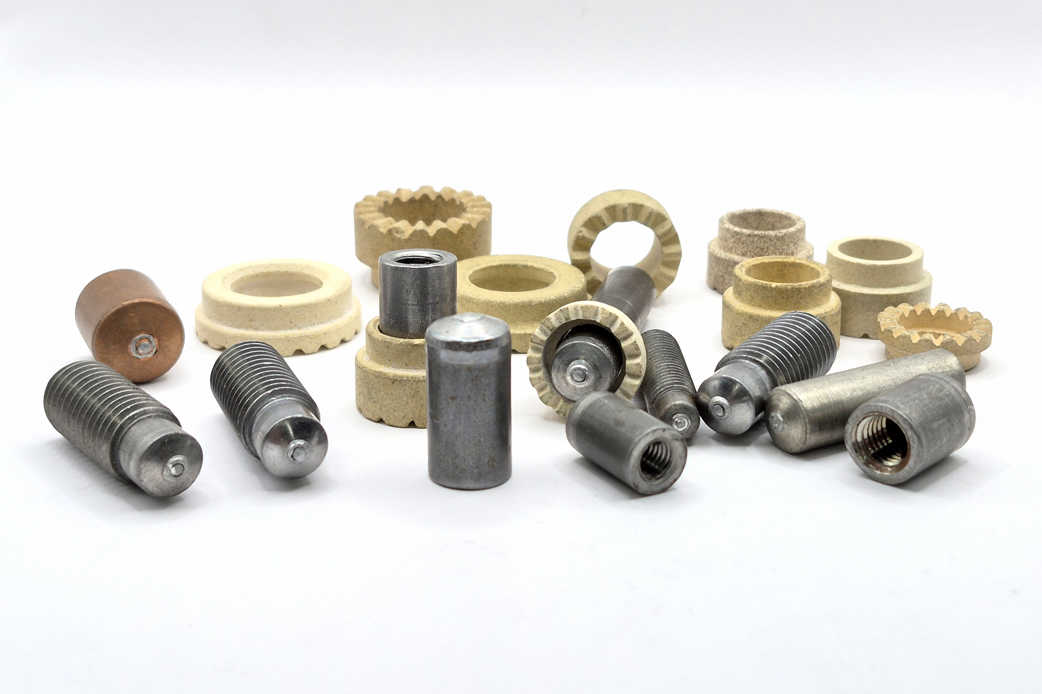 Welding studs ARC with ceramic ring
