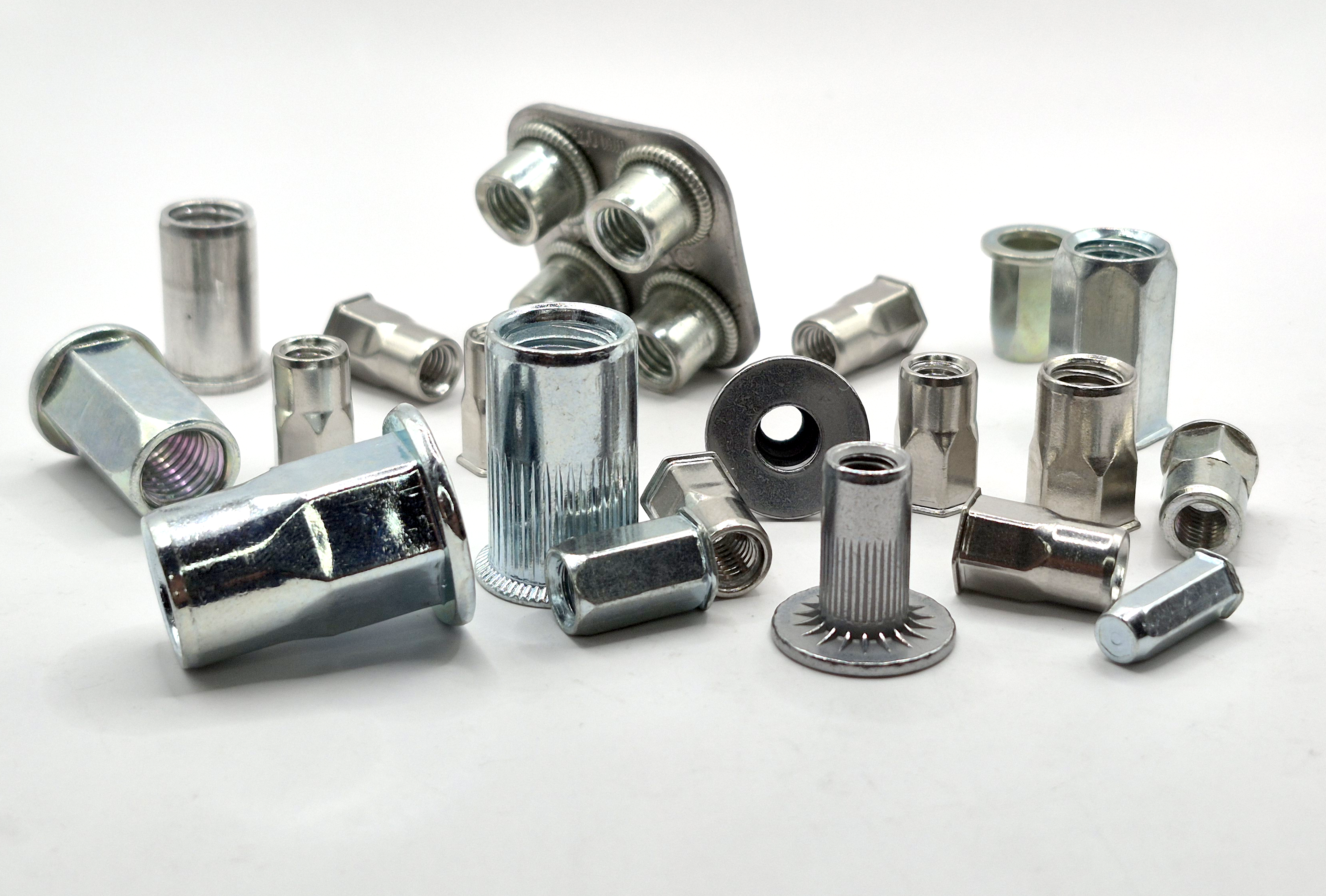 Threaded rivet nuts